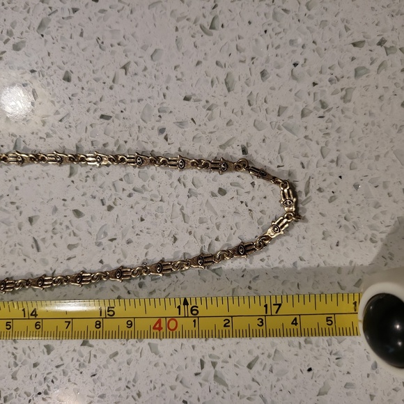 3 Strand Lucky Layers Evil Eye Necklace by Lucky Brand - Picture 3 of 9